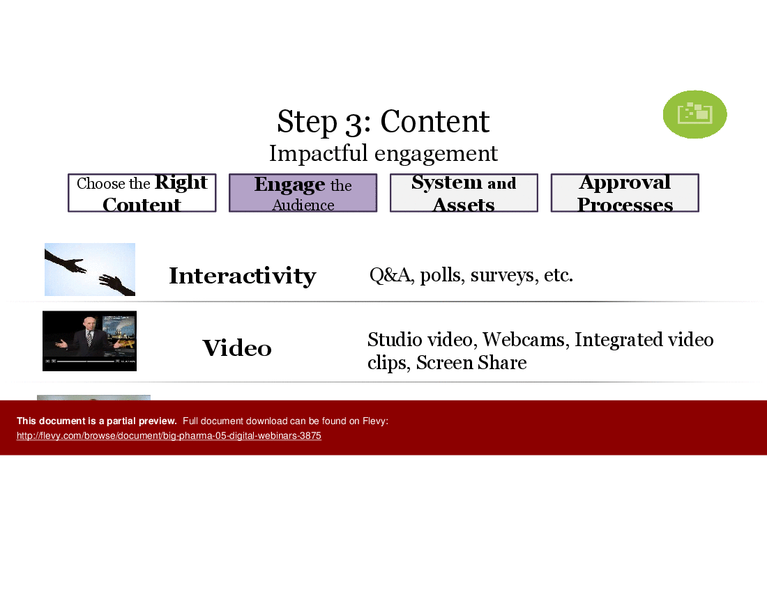 Big Pharma (Module 5): Digital Webinars (36-slide PPT PowerPoint presentation (PPTX)) Preview Image
