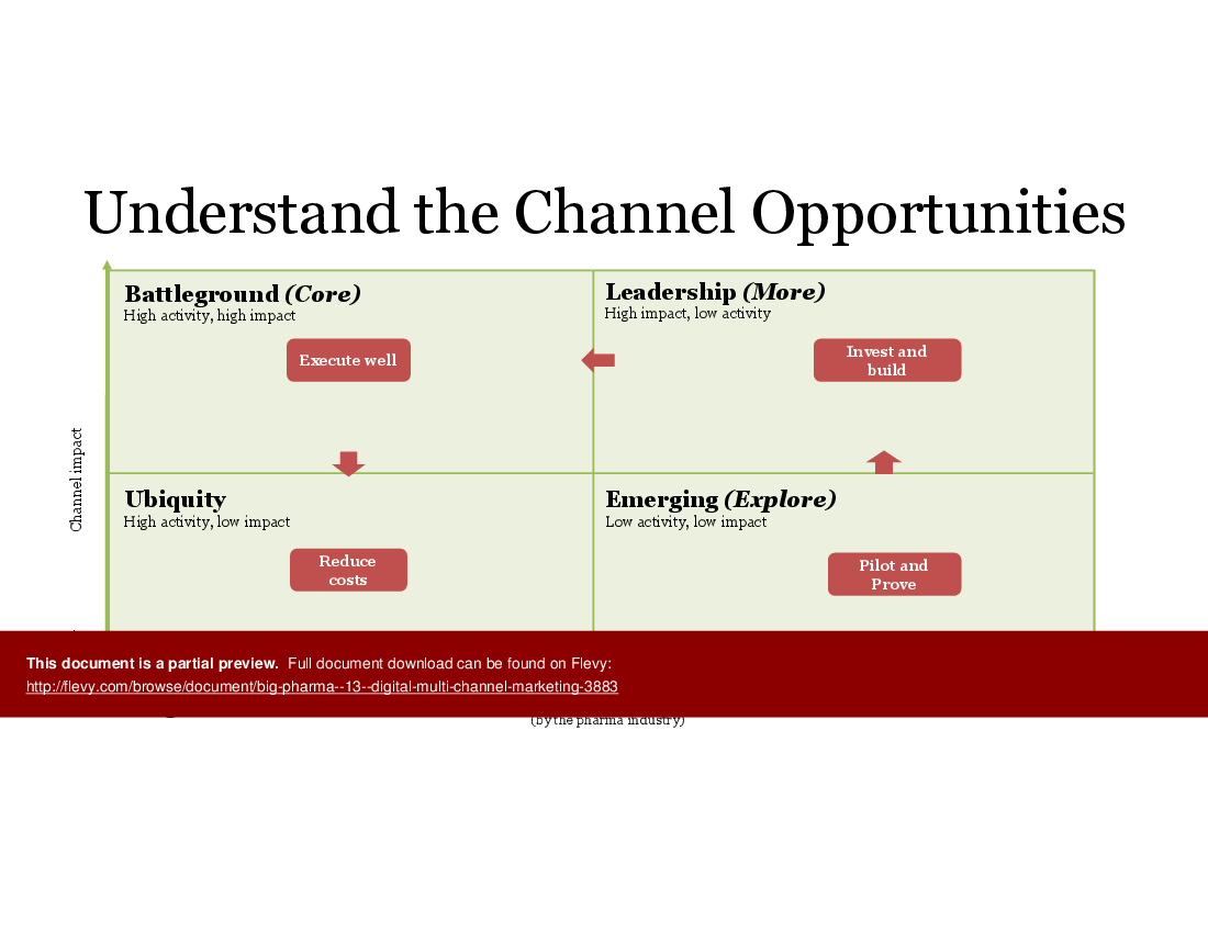 This is a partial preview of Big Pharma (Module 13): Digital Multi-Channel Marketing (12-slide PowerPoint presentation (PPTX)). Full document is 12 slides. 