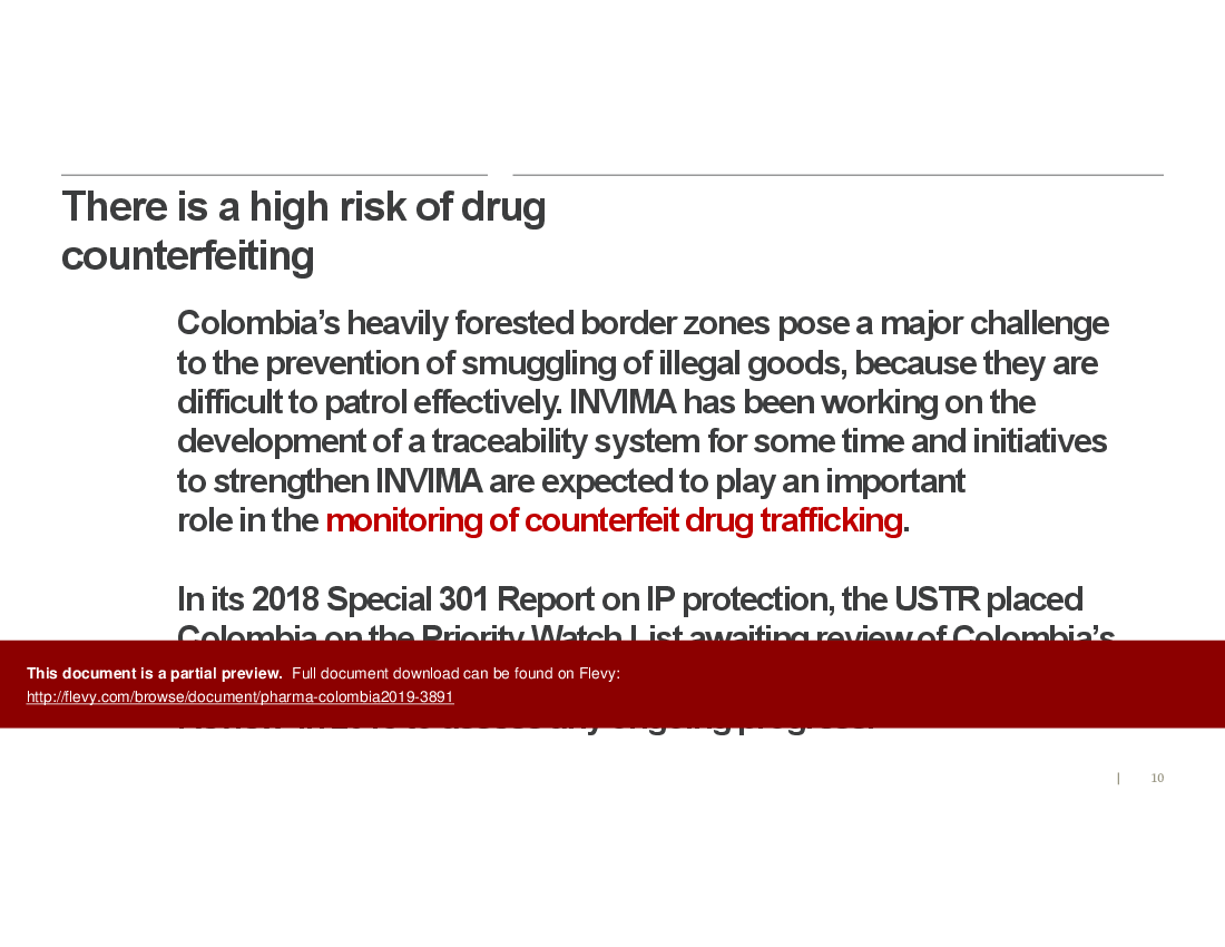 Pharma - Colombia 2019 (12-slide PPT PowerPoint presentation (PPTX)) Preview Image