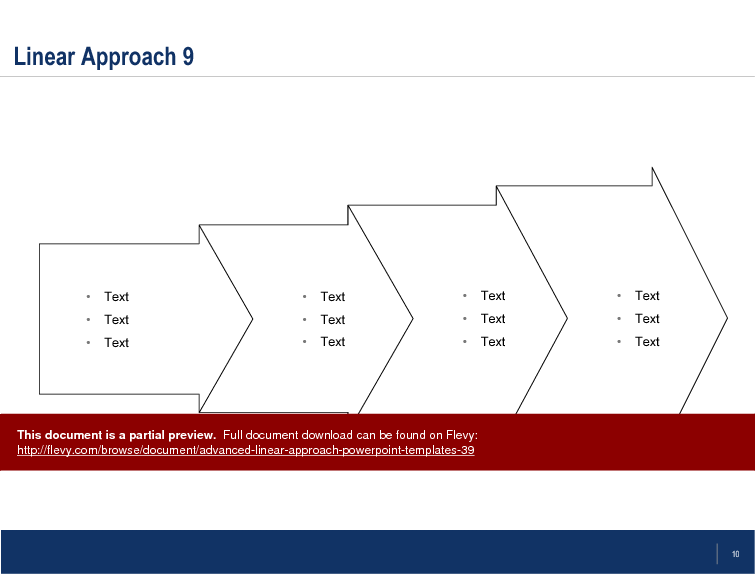This is a partial preview of Advanced Linear Approach PowerPoint Templates (35-slide PowerPoint presentation (PPT)). Full document is 35 slides. 