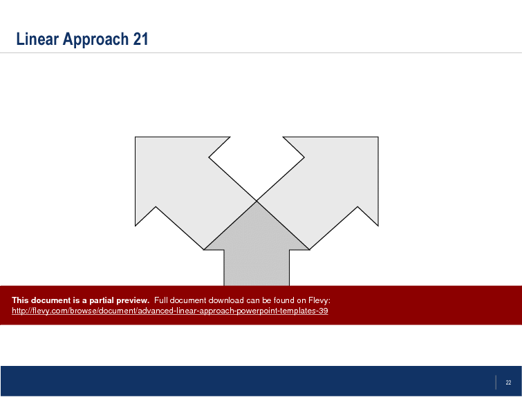 Advanced Linear Approach PowerPoint Templates (35-slide PPT PowerPoint presentation (PPT)) Preview Image