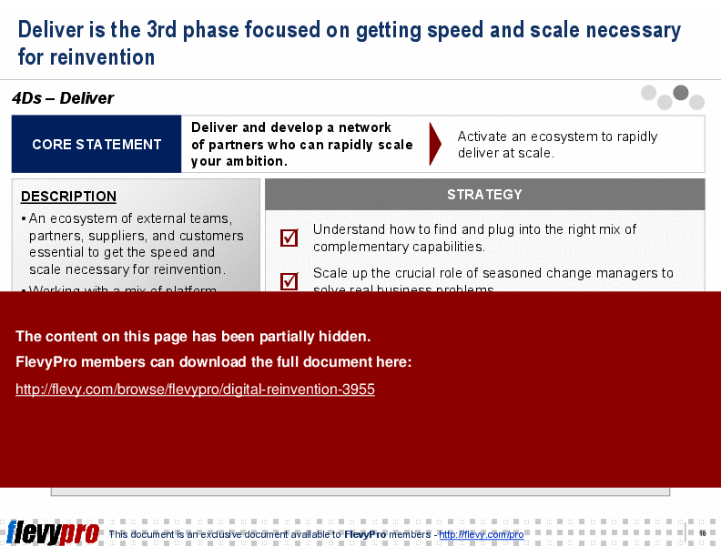 Digital Reinvention (25-slide PPT PowerPoint presentation (PPTX)) Preview Image