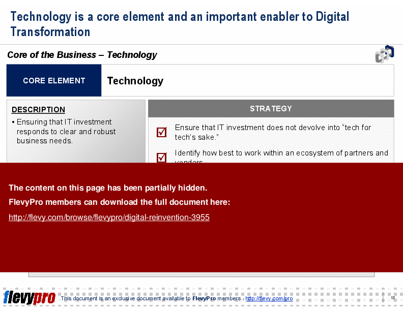 This is a partial preview of Digital Reinvention (25-slide PowerPoint presentation (PPTX)). Full document is 25 slides. 