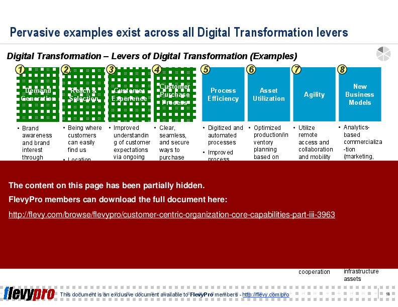 Customer-centric Organization: Core Capabilities (Part III) (24-slide PPT PowerPoint presentation (PPT)) Preview Image