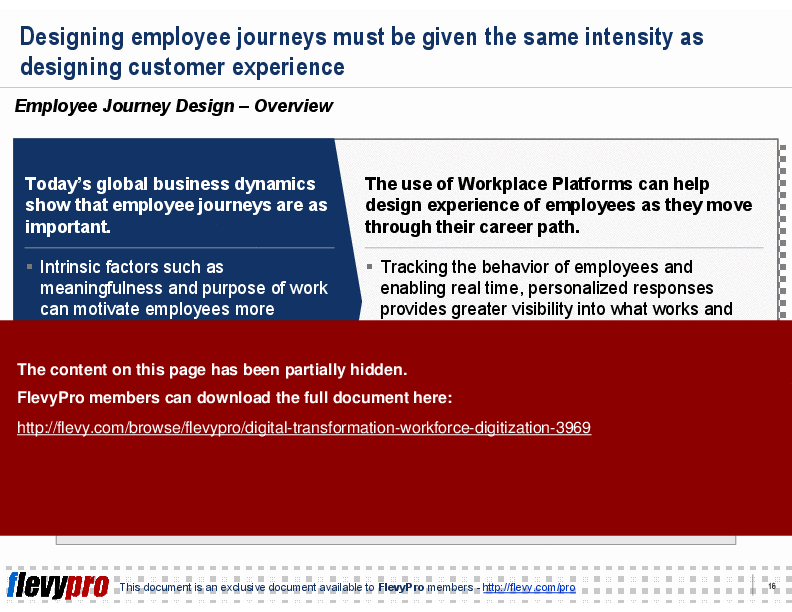 Digital Transformation: Workforce Digitization (24-slide PPT PowerPoint presentation (PPTX)) Preview Image