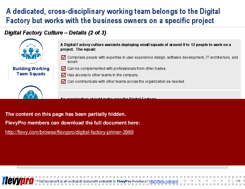 This is a partial preview of Digital Factory Primer (23-slide PowerPoint presentation (PPT)). Full document is 23 slides. 