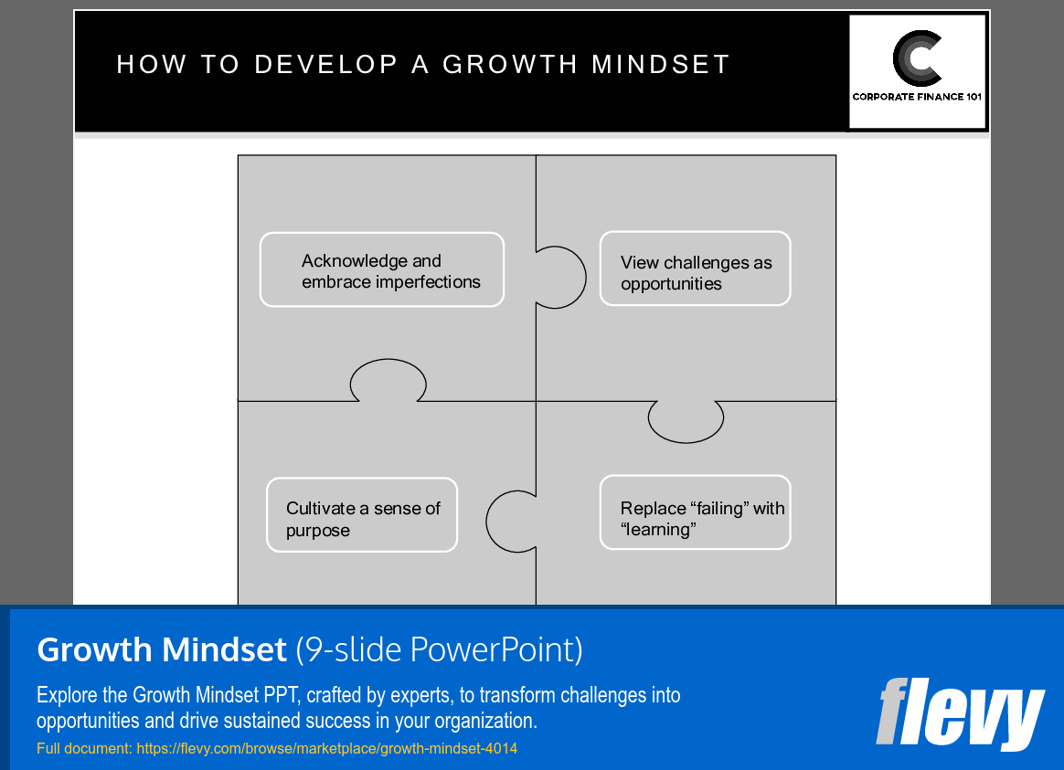 Growth Mindset (9-slide PPT PowerPoint presentation (PPTX)) Preview Image