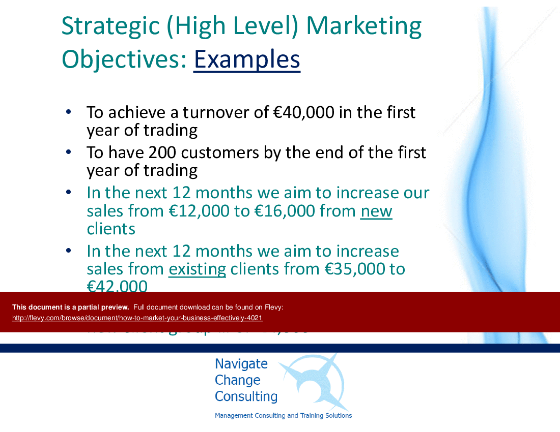 How to Market Your Business Effectively Training Programme (78-slide PowerPoint presentation (PPTX)) Preview Image