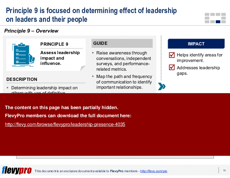 Leadership Presence (23-slide PPT PowerPoint presentation (PPTX)) Preview Image