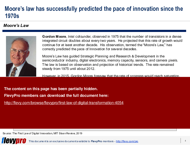 This is a partial preview of First Law of Digital Transformation (20-slide PowerPoint presentation (PPTX)). Full document is 20 slides. 