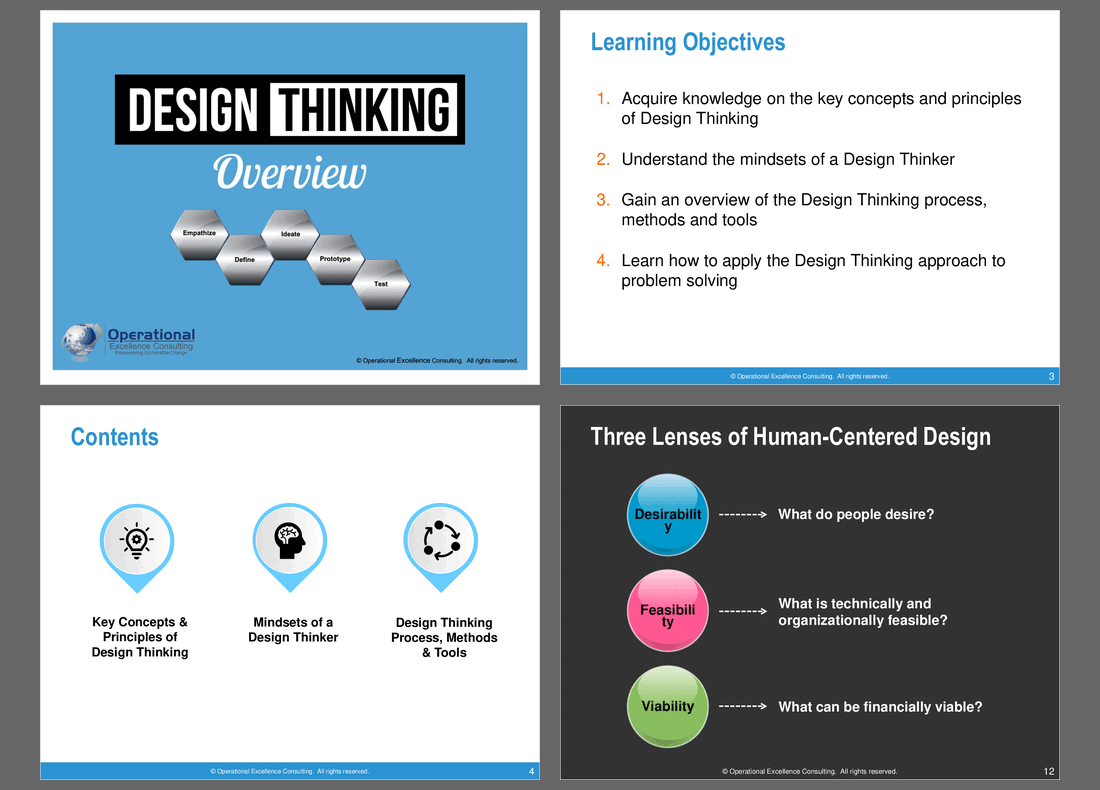 Design Thinking Overview (185-slide PPT PowerPoint presentation (PPTX)) Preview Image