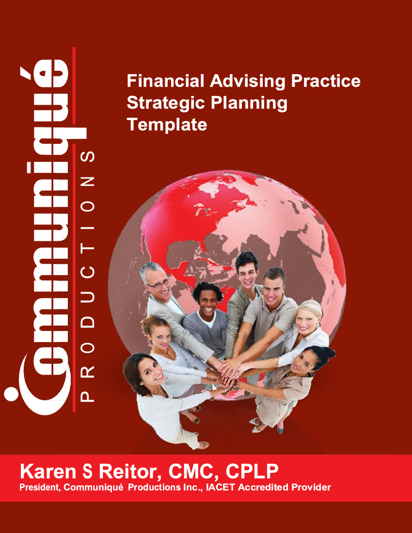 Financial Advising Practice Strategic Planning Template