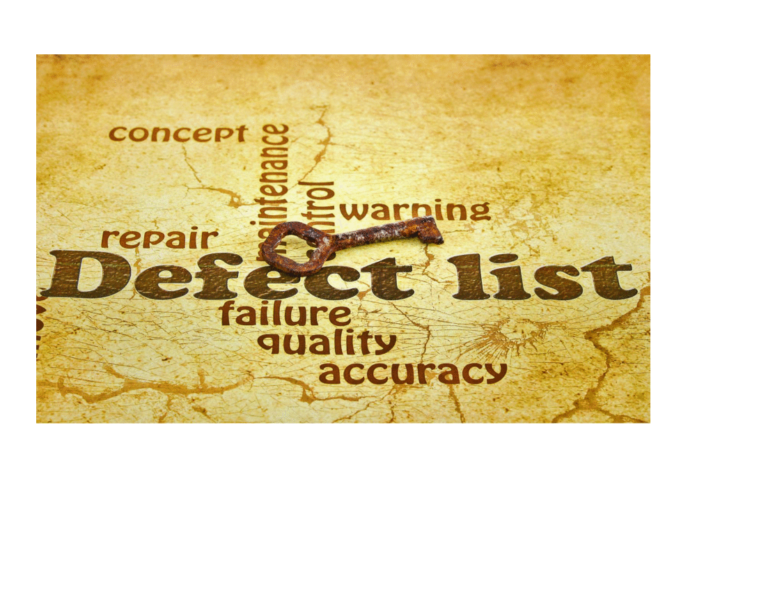 Software Defect Analysis Scorecard