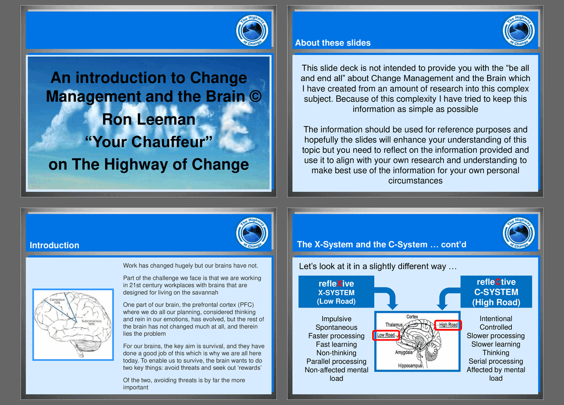 An Introduction to Change Management and the Brain (37-slide PPT PowerPoint presentation (PPT)) Preview Image