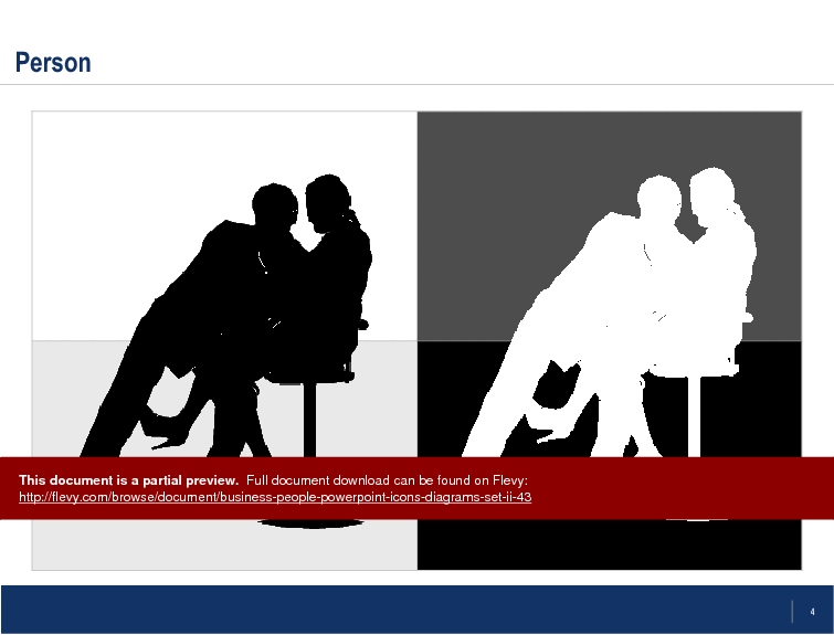 This is a partial preview of Business People PowerPoint Icons/Diagrams Set II (15-slide PowerPoint presentation (PPT)). Full document is 15 slides. 