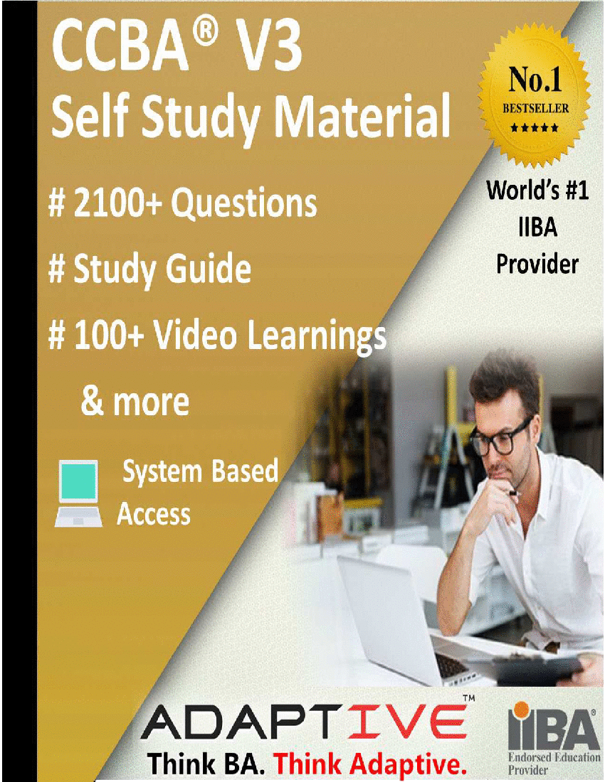 CCBA V3 Self Study Material (9-page Word document) Preview Image