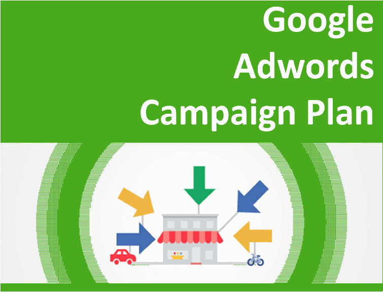 Google AdWords Campaign Planning (5-slide PPT PowerPoint presentation (PPTX)) Preview Image