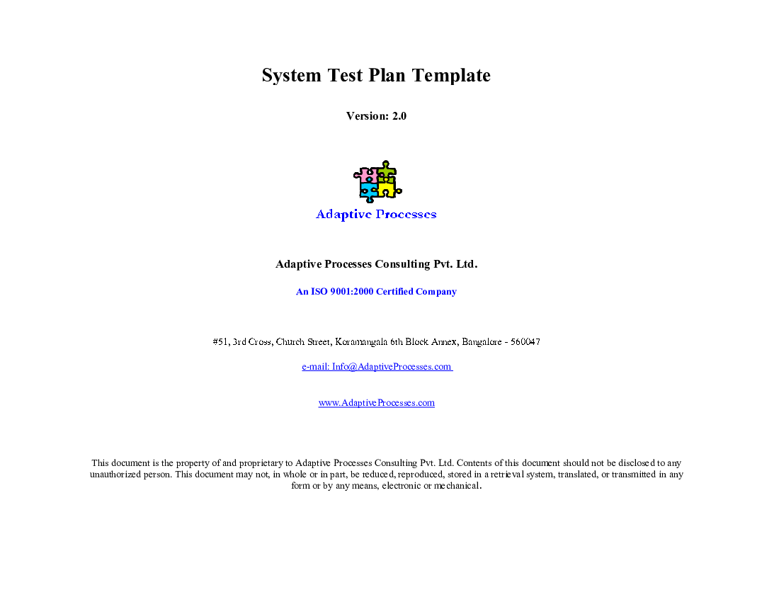 System register template
