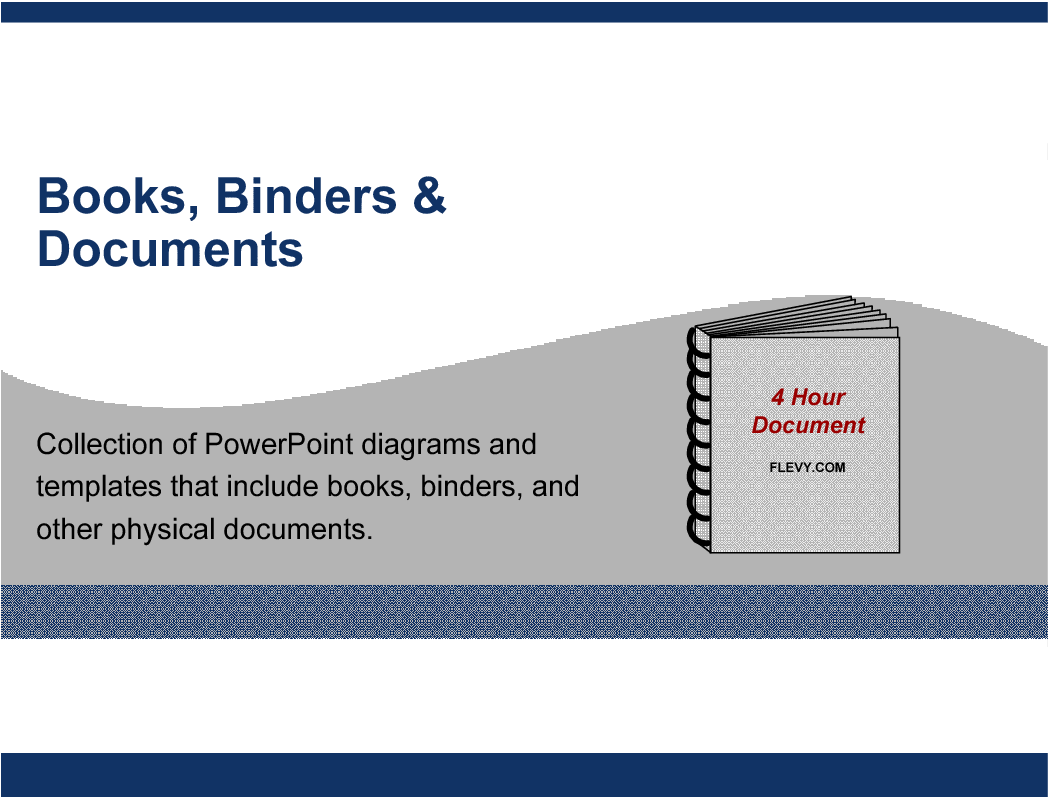 This is a partial preview of PowerPoint Books, Binders, Documents Templates. Full document is 8 slides. 