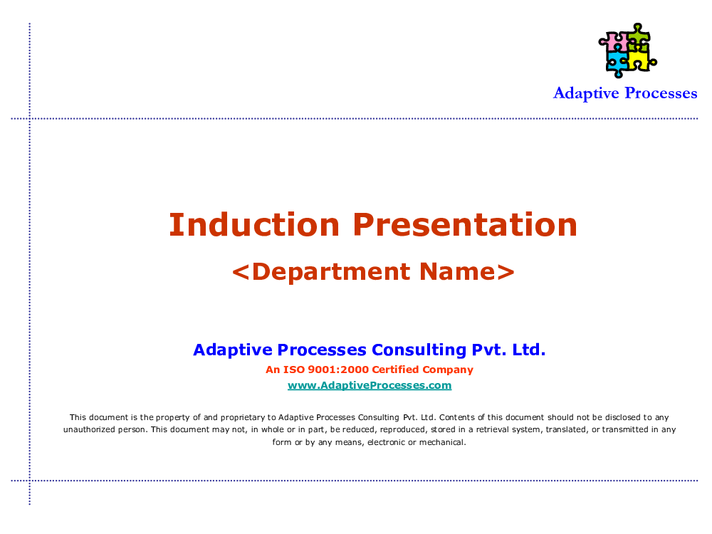 This is a partial preview of Induction Template (6-slide PowerPoint presentation (PPT)). Full document is 6 slides. 