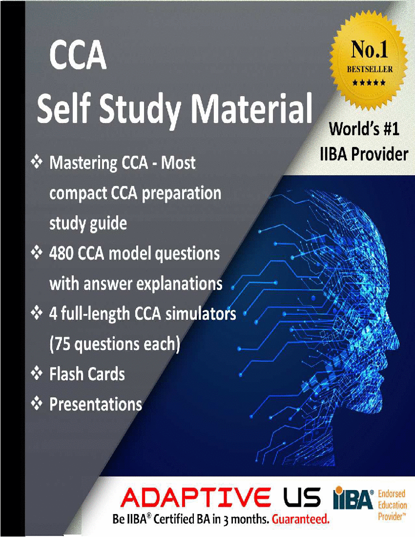 CCA Self Study Material (5-page Word document) Preview Image