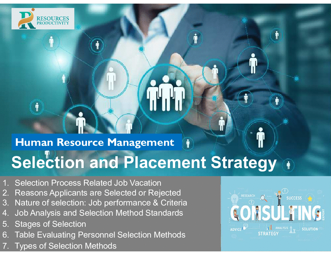 HR Selection and Placement