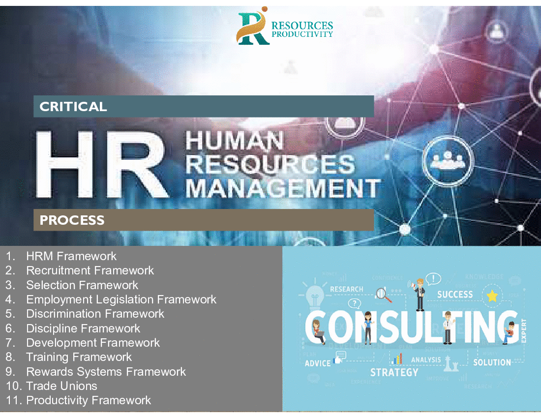 Critical Human Resource Process (26-slide PPT PowerPoint presentation (PPT)) Preview Image