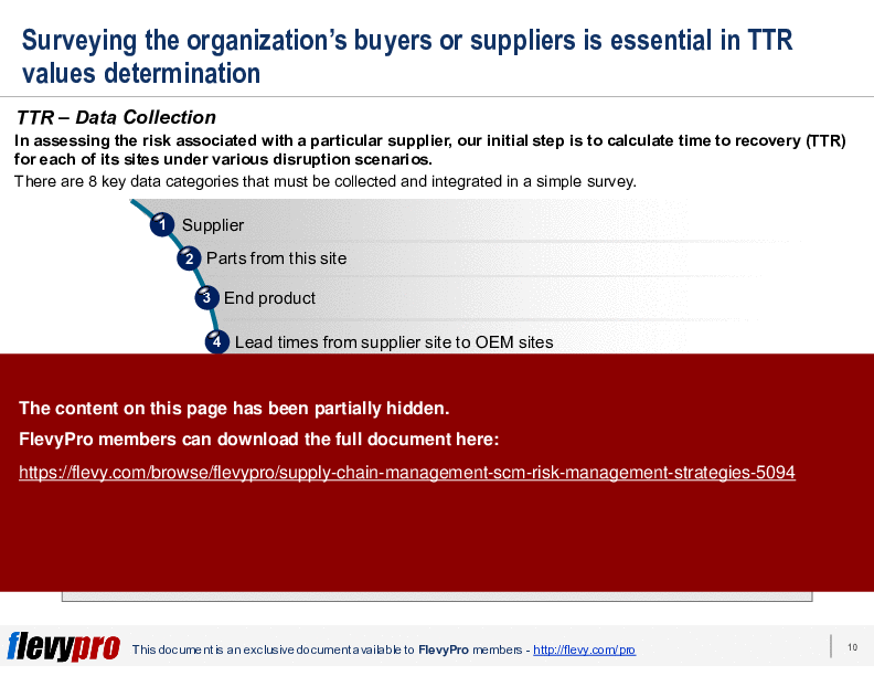 This is a partial preview of Supply Chain Management (SCM): Risk Management Strategies (25-slide PowerPoint presentation (PPTX)). Full document is 25 slides. 