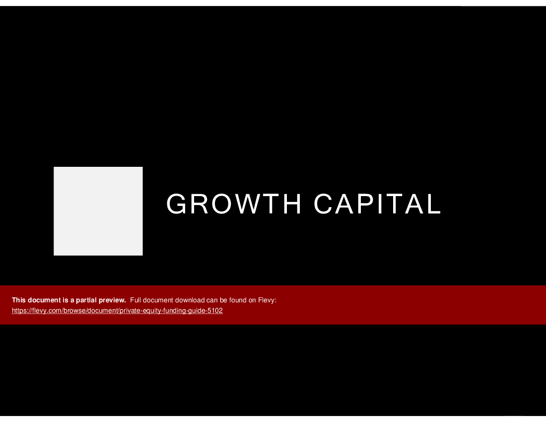 Private Equity Funding Guide (56-slide PPT PowerPoint presentation (PPT)) Preview Image
