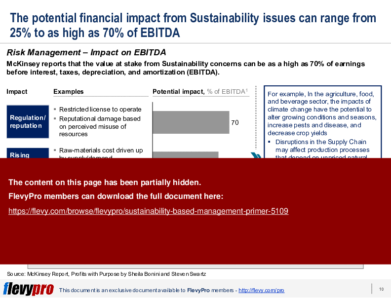 This is a partial preview of Sustainability-based Management Primer (23-slide PowerPoint presentation (PPTX)). Full document is 23 slides. 
