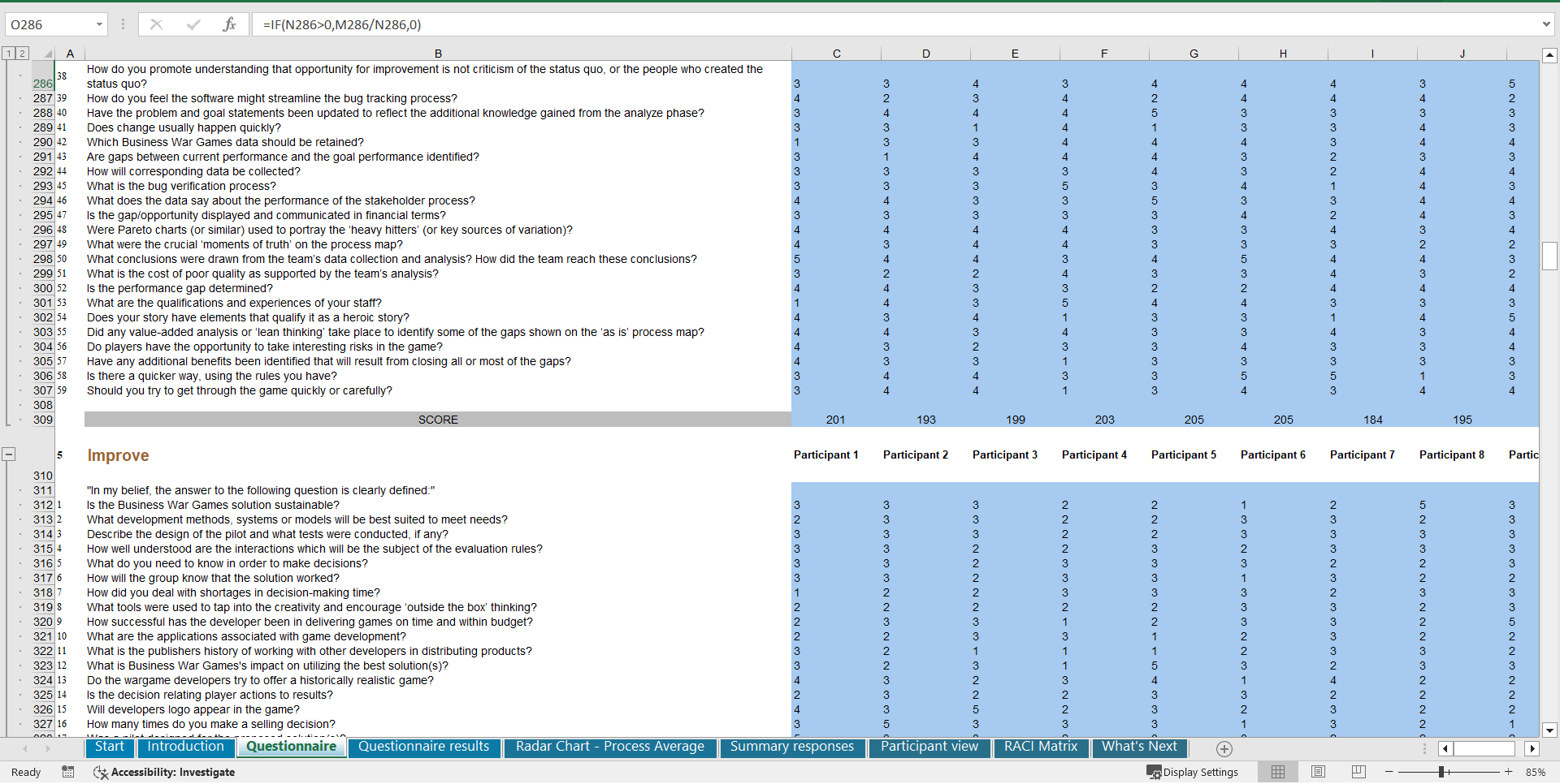 This is a partial preview of Business War Games - Implementation Toolkit (Excel workbook (XLSX)). 