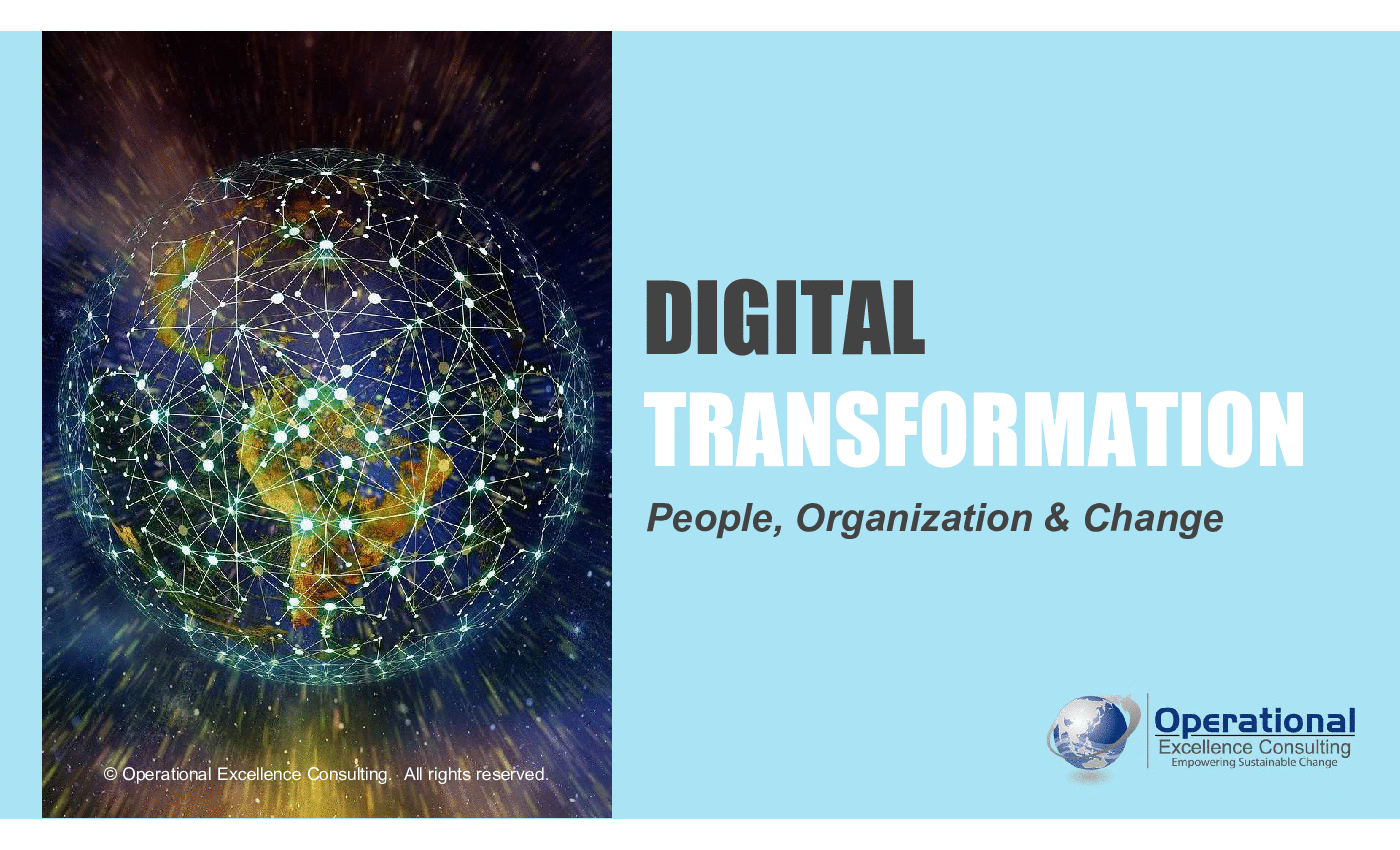 This is a partial preview of Digital Transformation: People, Organization & Change (108-slide PowerPoint presentation (PPTX)). Full document is 108 slides. 