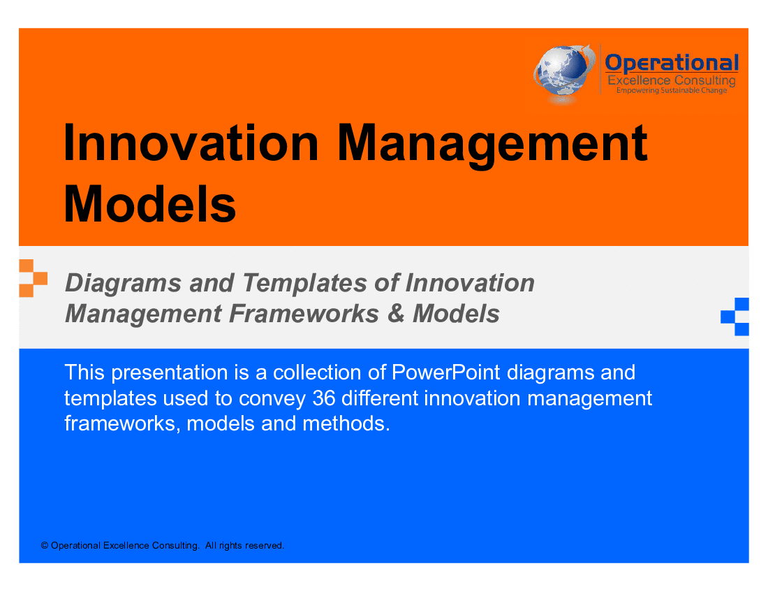 Innovation Management Models