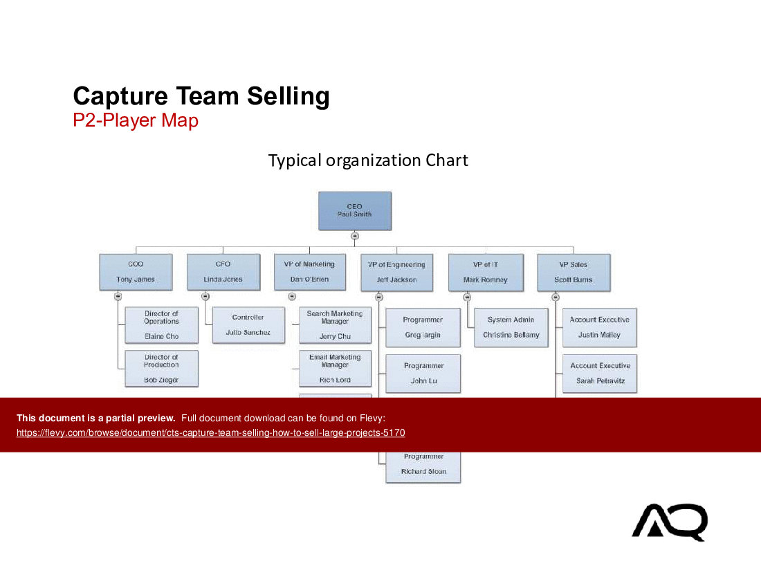 CTS (Capture Team Selling): How to Sell Large Projects (59-slide PPT PowerPoint presentation (PPTX)) Preview Image