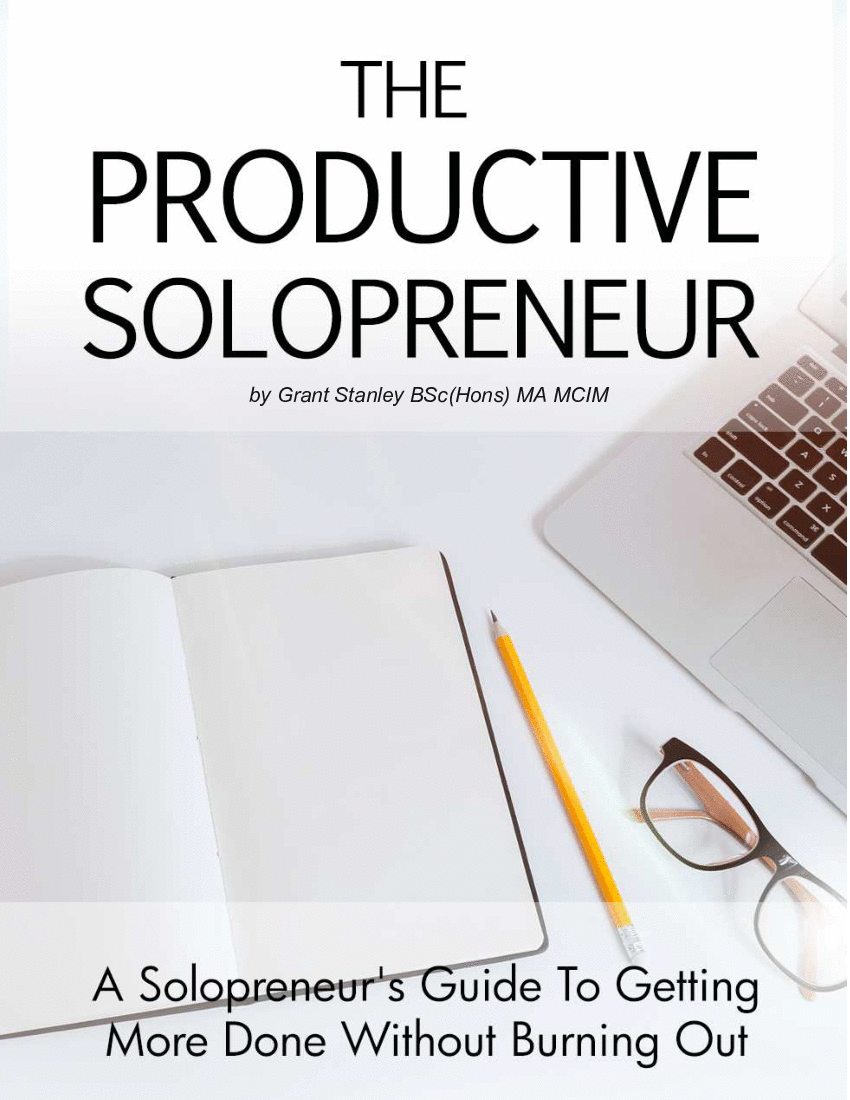The Productive Solopreneur (51-page PDF document) Preview Image