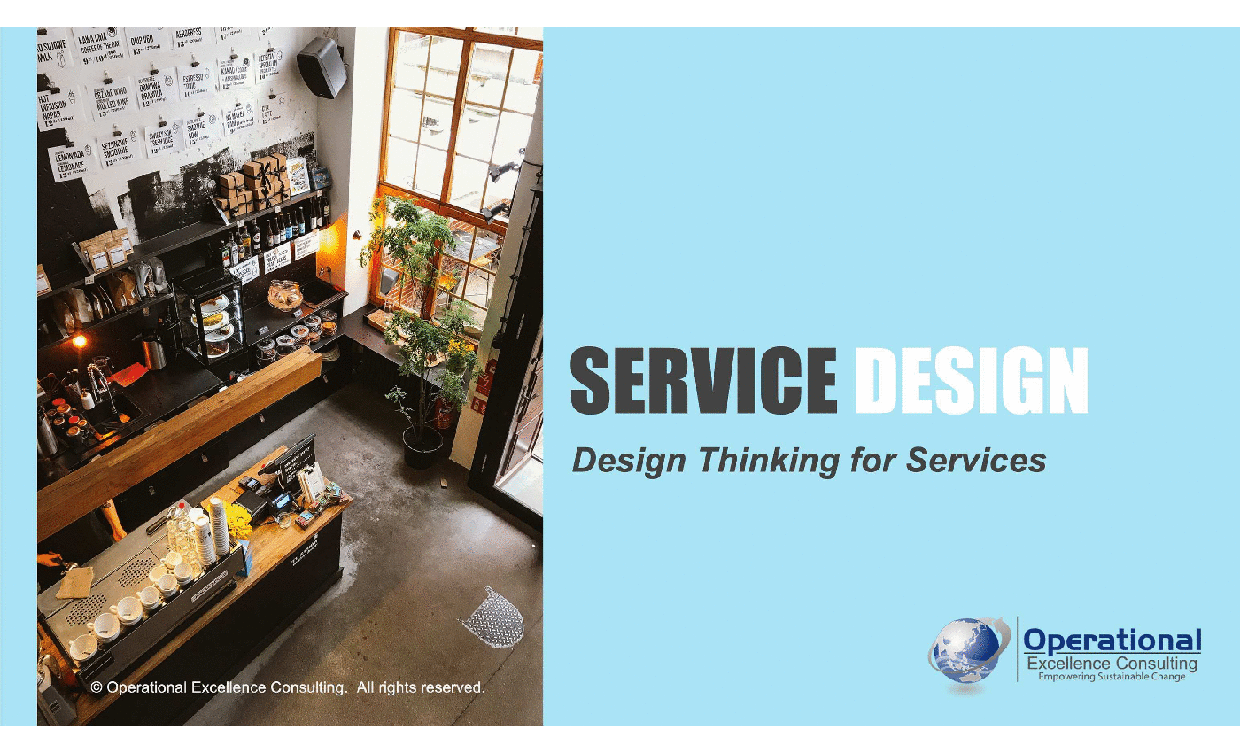 Service Design (Design Thinking for Services)