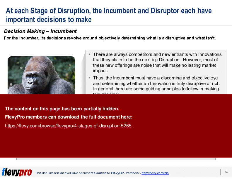 4 Stages of Disruption (27-slide PPT PowerPoint presentation (PPTX)) Preview Image