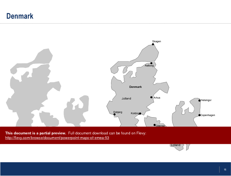 PowerPoint Maps of EMEA (49-slide PowerPoint presentation (PPT)) Preview Image
