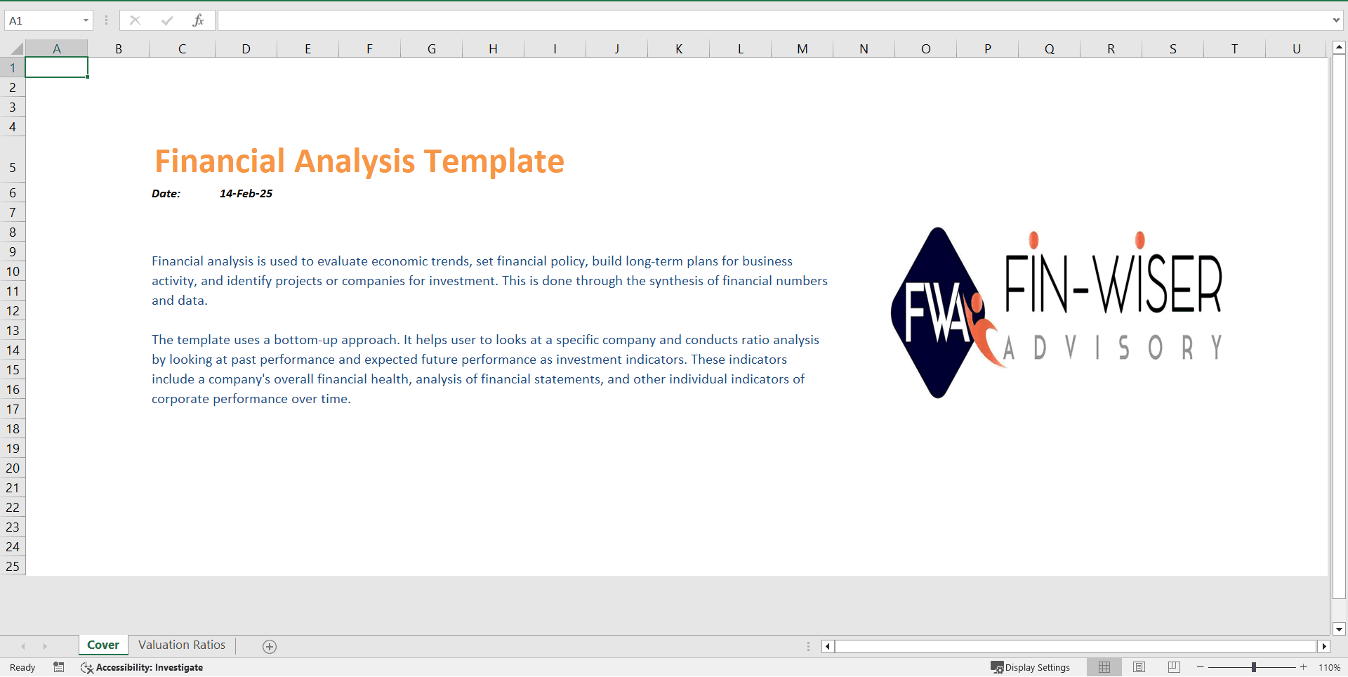 Financial Analysis Template