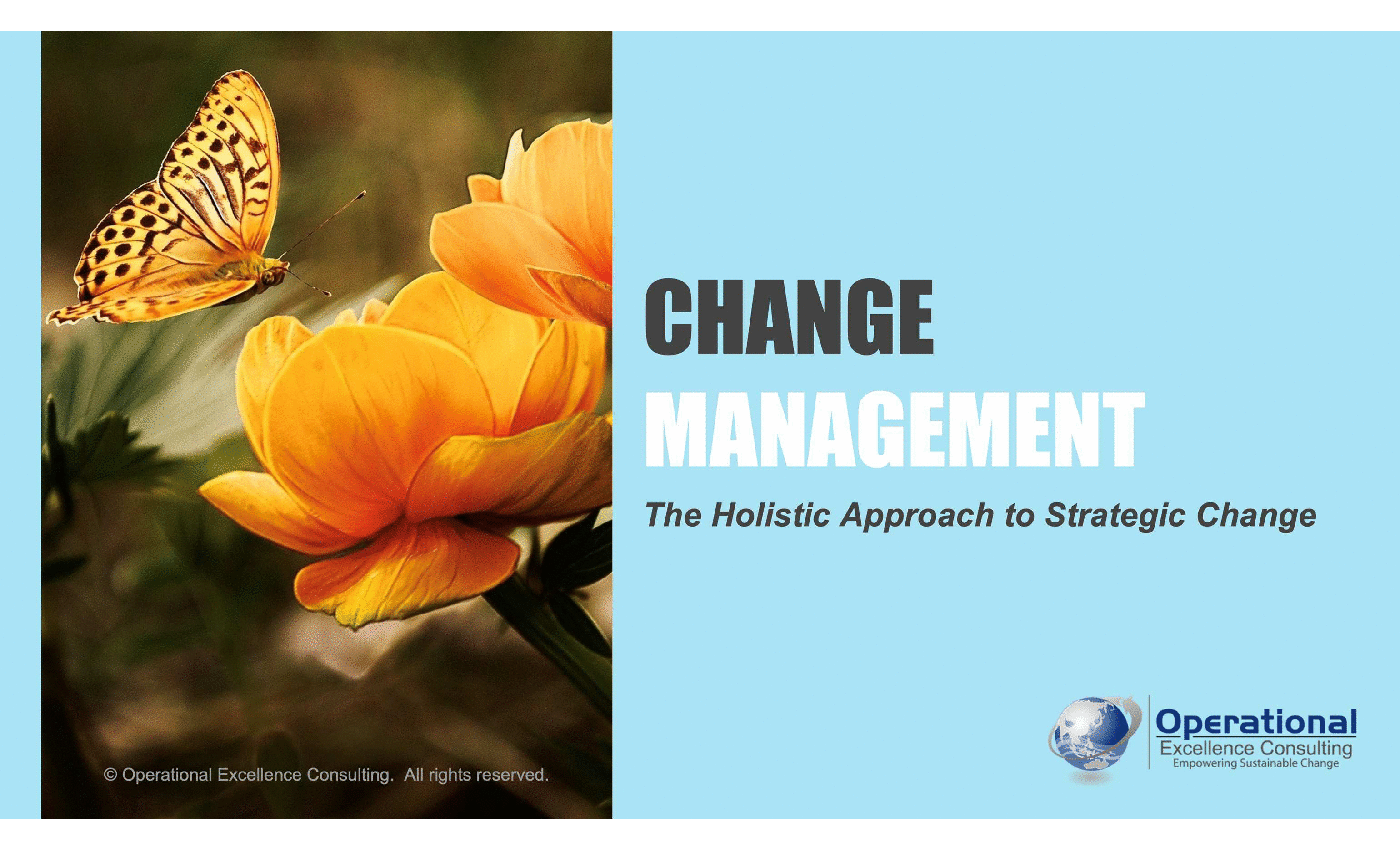 Change Management (110-slide PowerPoint presentation (PPTX)) Preview Image