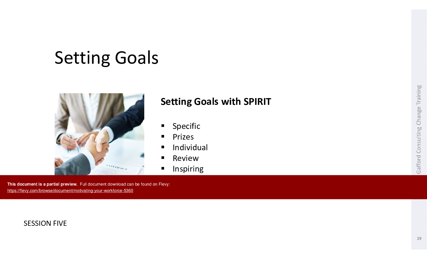 Motivating Your Workforce (51-slide PPT PowerPoint presentation (PPT)) Preview Image