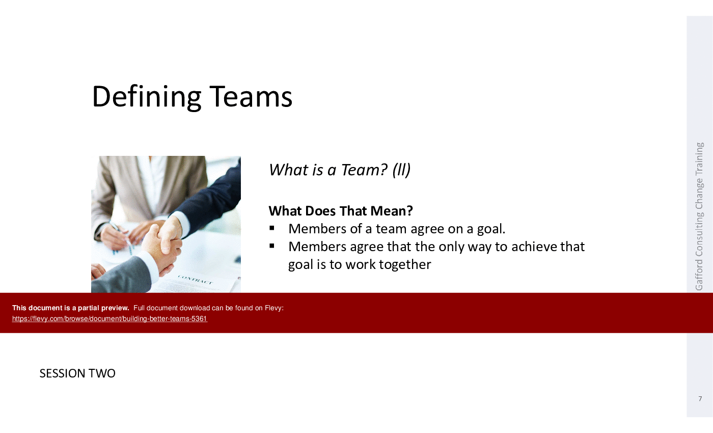 This is a partial preview of Building Better Teams (55-slide PowerPoint presentation (PPT)). Full document is 55 slides. 