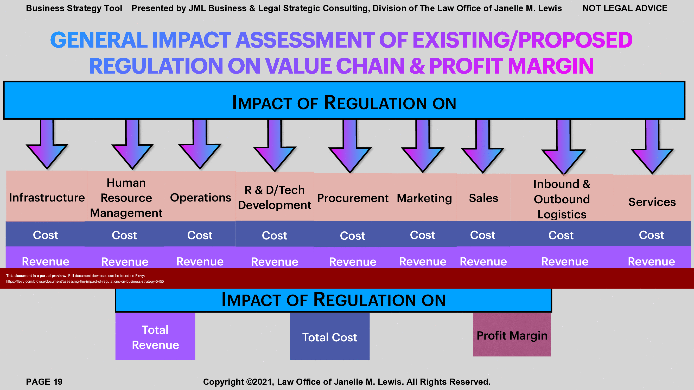 Assessing the Impact of Regulations on Business Strategy (25-page PDF document) Preview Image