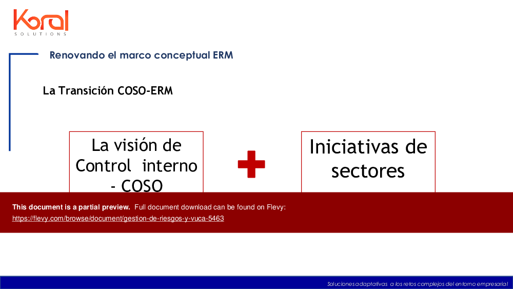 This is a partial preview of Gestion de Riesgos y Vuca (42-page PDF document). Full document is 42 pages. 