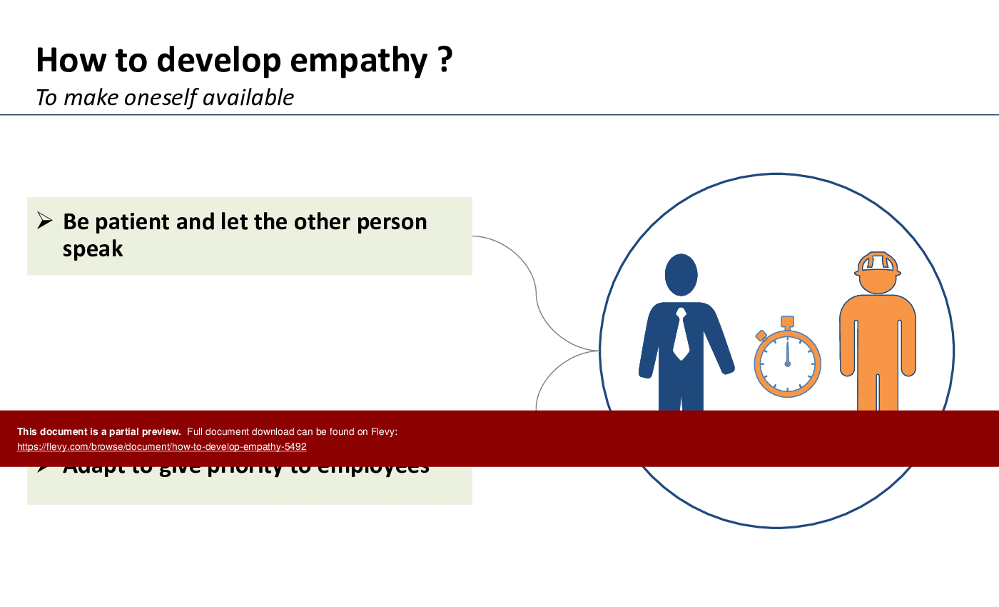 How to Develop Empathy (8-slide PPT PowerPoint presentation (PPTM)) Preview Image