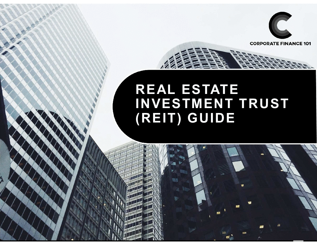 Real Estate Investment Trust (REIT) Guide