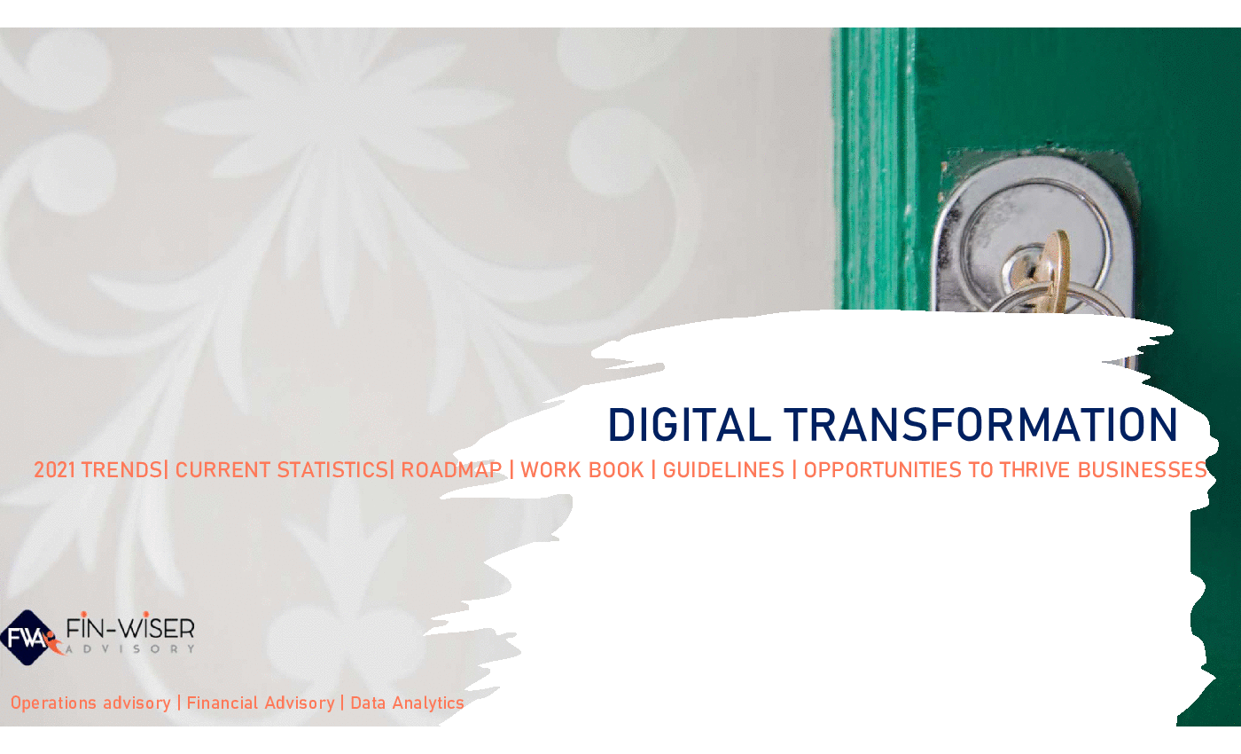 Digital Transformation - 2021 Trends, Roadmap, Guidelines (62-slide PPT PowerPoint presentation (PPTX)) Preview Image