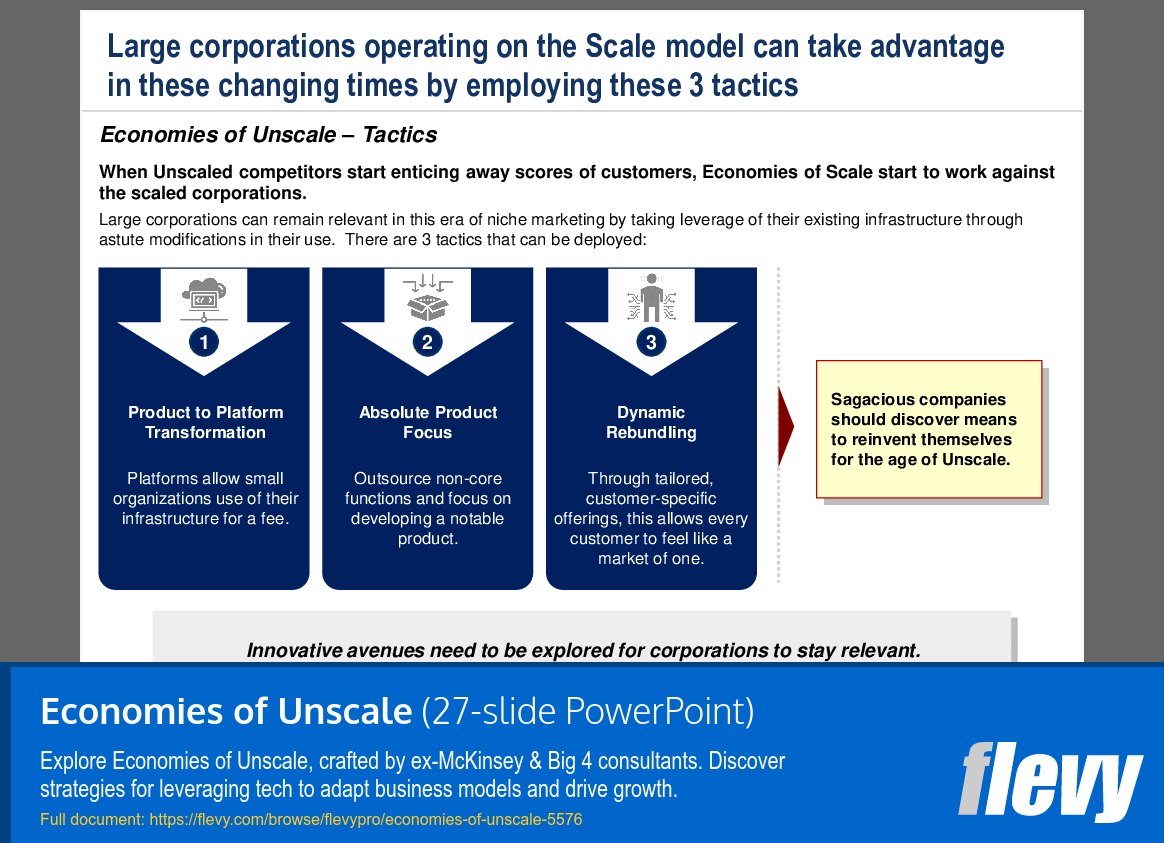 Economies of Unscale (27-slide PPT PowerPoint presentation (PPTX)) Preview Image