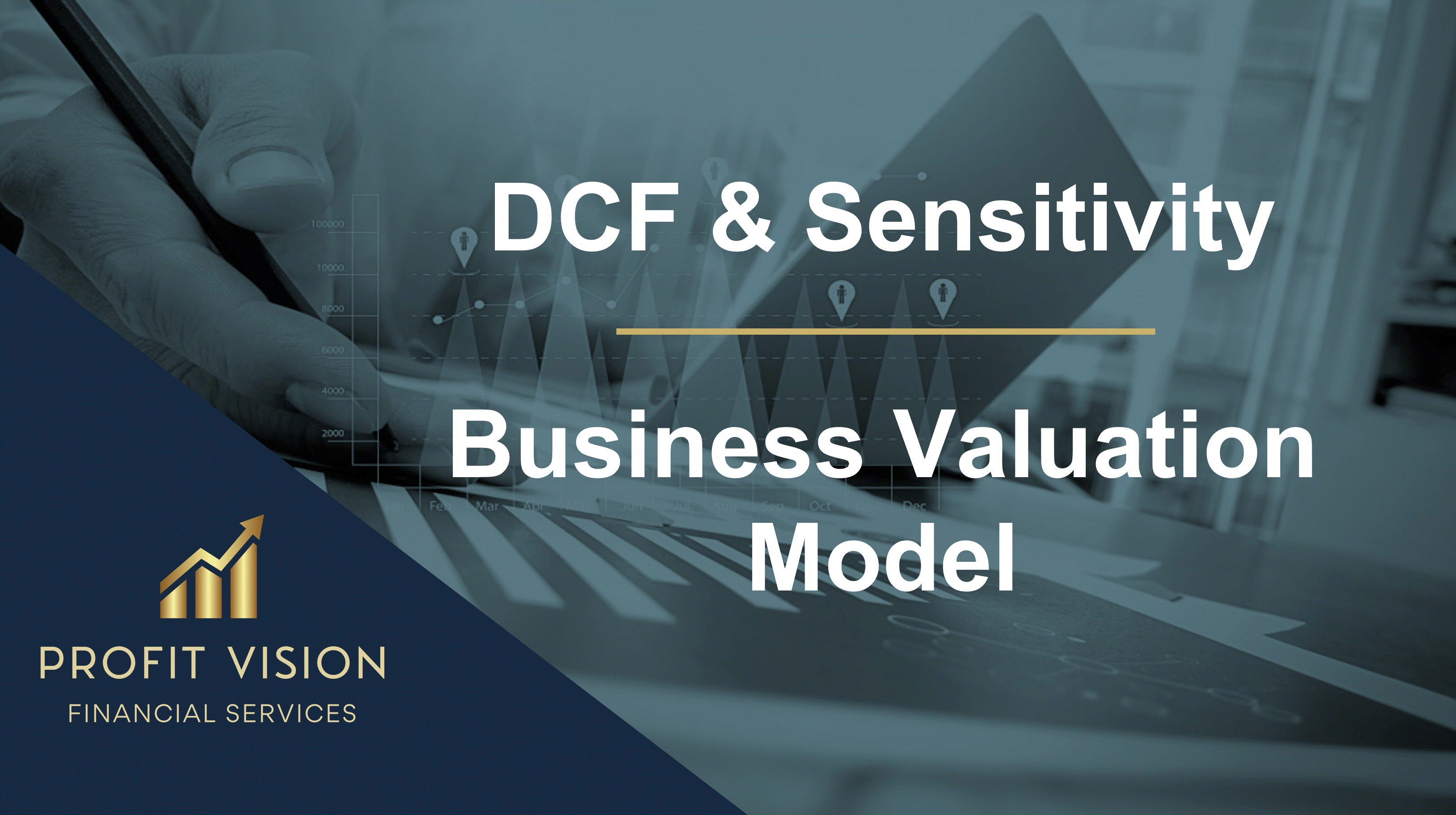 DCF & Sensitivity - Business Valuation Model (Excel template (XLSX)) Preview Image