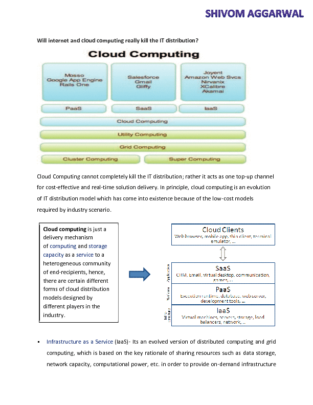 Effects of Cloud Computing (2-page PDF document) Preview Image